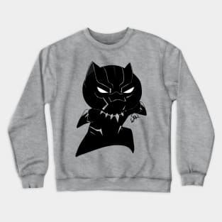 Chibi Black Panther Crewneck Sweatshirt